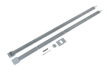 17.0001 Выпрямитель фасада врезной, на высоту 1000 -2700, серый