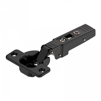 70T9550.TL  Петля Clip top 95°, накладная, без пружины, для профильных дверей, оникс