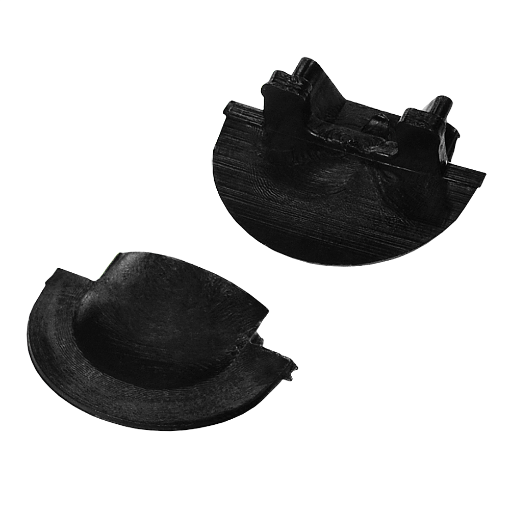 15.0213 Заглушка для профиля врезного 22 х 7 мм, черный