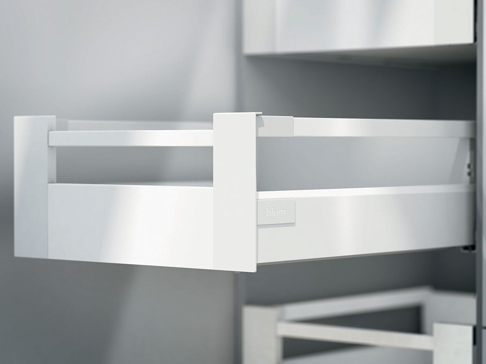 AIC40 Ящик TANDEMBOX Antaro внутренний С, 1 рейлинг, L=400, H=192, на 30 кг, белый