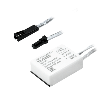 15.0405 Выключатель SWITCH сенсорный под столешницу, белый