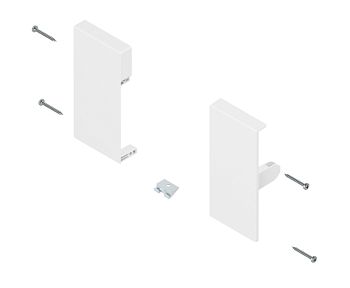 ZIF.71K0 Держатель передней панели д/ящика TANDEMBOX Antaro, H=128,5, белый