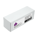 15.0403 Выключатель SWITCH, врезной, двойной, на преграду, черный