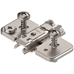 174H7100E Планка ответная крестообразная EXPANDO, H=0, под распорные пробки, никель