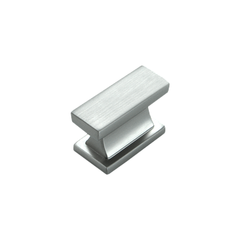 02.0336 Ручка-кнопка Adora C=16, сталь брашированная