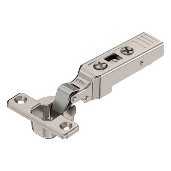 71T0550 Петля Clip top mini 94°, накладная, с пружиной, никель