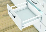 AFC40 Ящик TANDEMBOX Antaro стандарт C, 1 рейлинг, L=400, H=192, на 30 кг, белый