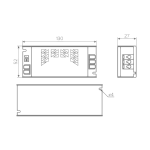 15.0051 Блок питания MAX 220V / 24 V, 36 W