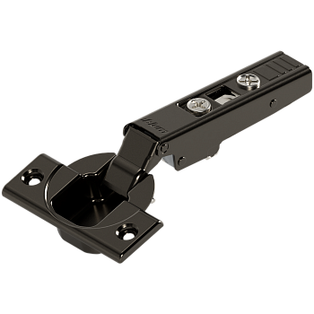 70T3550.TL  Петля Clip top 110°, накладная, без пружины, оникс